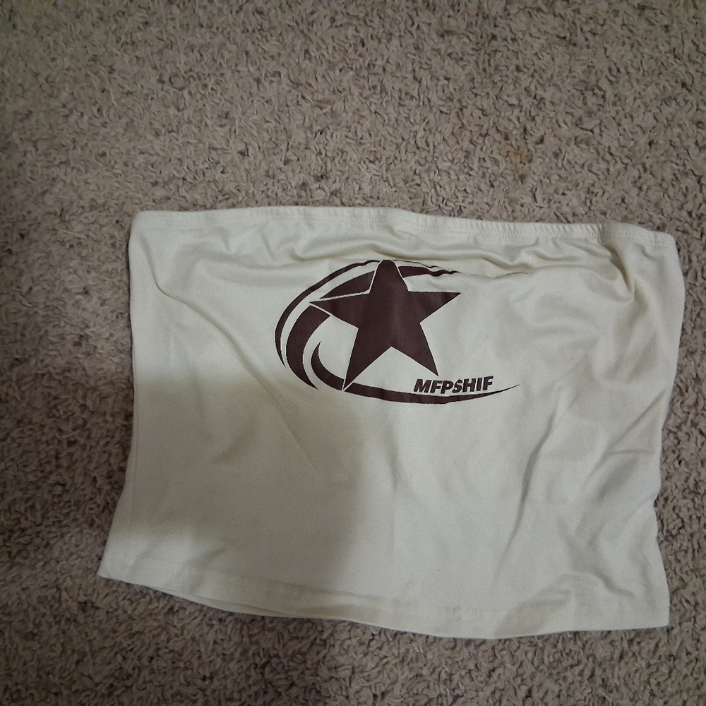 SHEIN Cream Casual Top